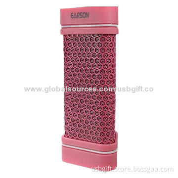 Waterproof and Shockproof Bluetooth Speaker, Nice pink